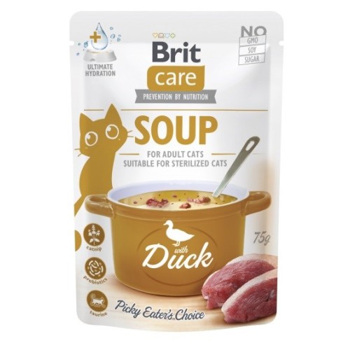 BRIT Care Soup Duck - soup for cat - 75g BRIT Care Soup Duck - soup for cat - 75g