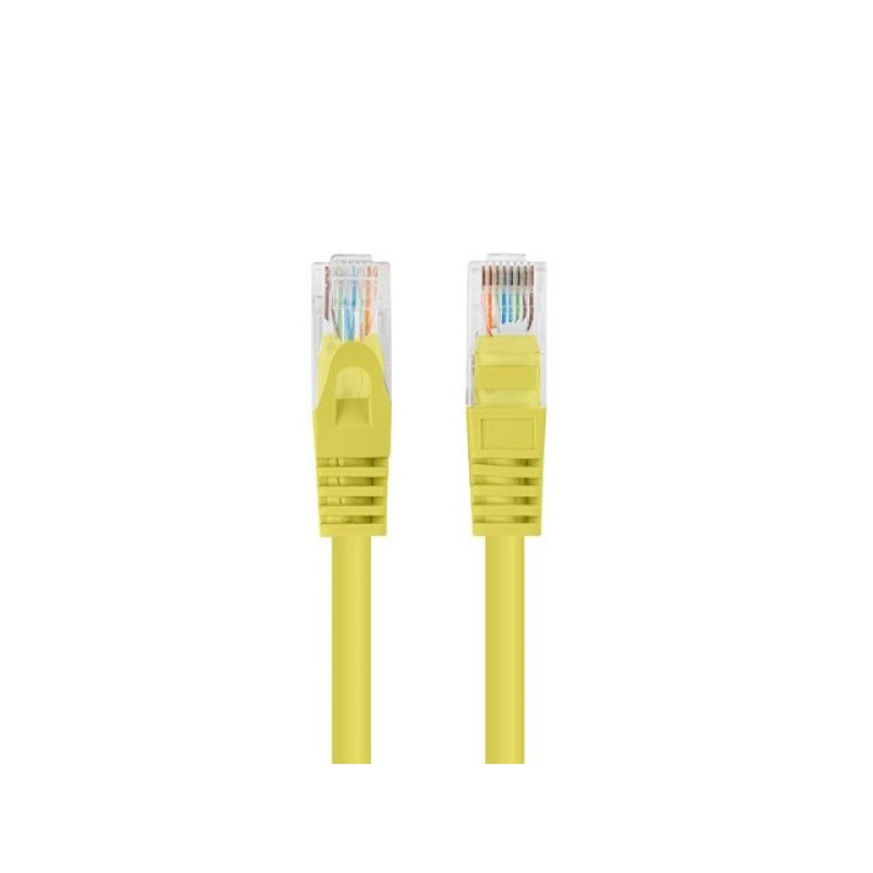 PATCHCORD KAT.6 UTP 1M ŻÓŁTY FLUKE PASSED LANBERG 10-PACK PATCHCORD KAT.6 UTP 1M ŻÓŁTY FLUKE PASSED LANBERG 10-PACK