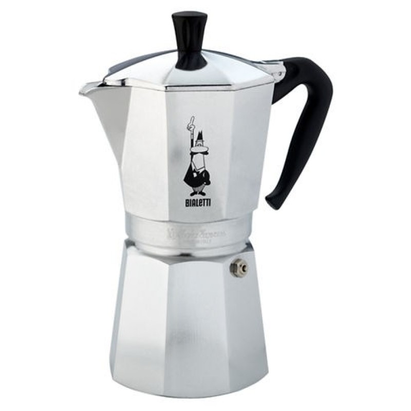 Bialetti Moka Express Moka pot 0.55 L Black, Silver