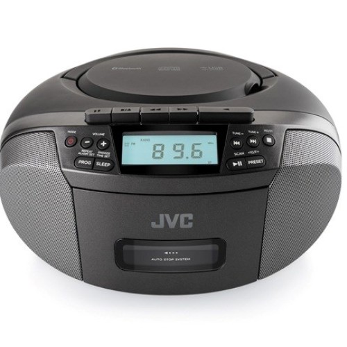 JVC RC-E444B Radio player Black