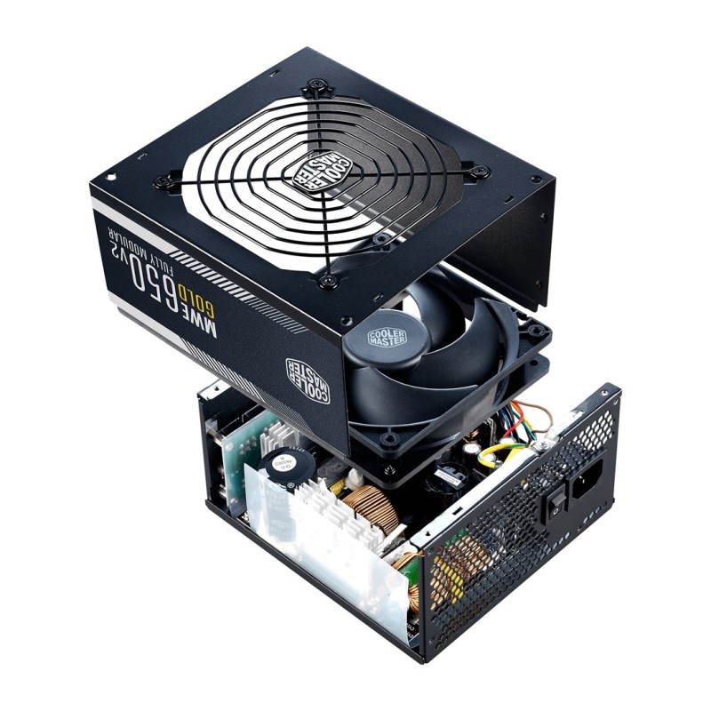Cooler Master MWE Gold 650 - V2 Full Modular power supply unit 650 W 24-pin ATX ATX Black Cooler Master MWE Gold 650 - V2 Full Modular power supply unit 650 W 24-pin ATX ATX Black