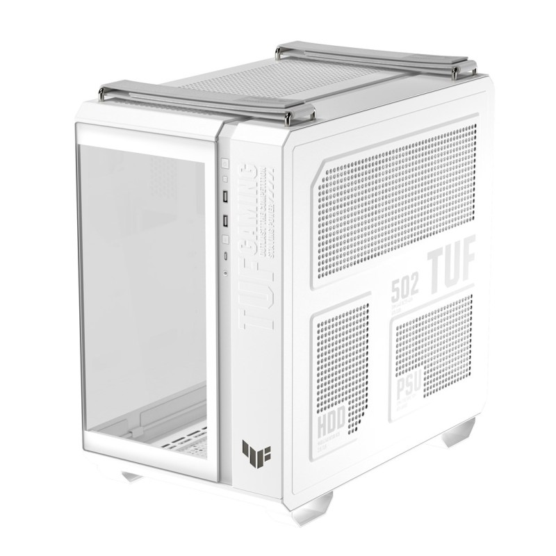 ASUS TUF GAMING GT502 Horizon TG ARGB White Midi Tower ASUS TUF GAMING GT502 Horizon TG ARGB White Midi Tower