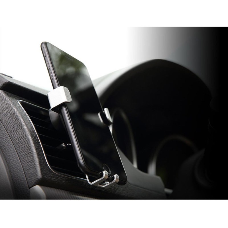 Maclean car phone holder, universal, for the ventilation grille, gravity, max. center distance 90mm, MC-324 Maclean car phone holder, universal, for the ventilation grille, gravity, max. center distance 90mm, MC-324