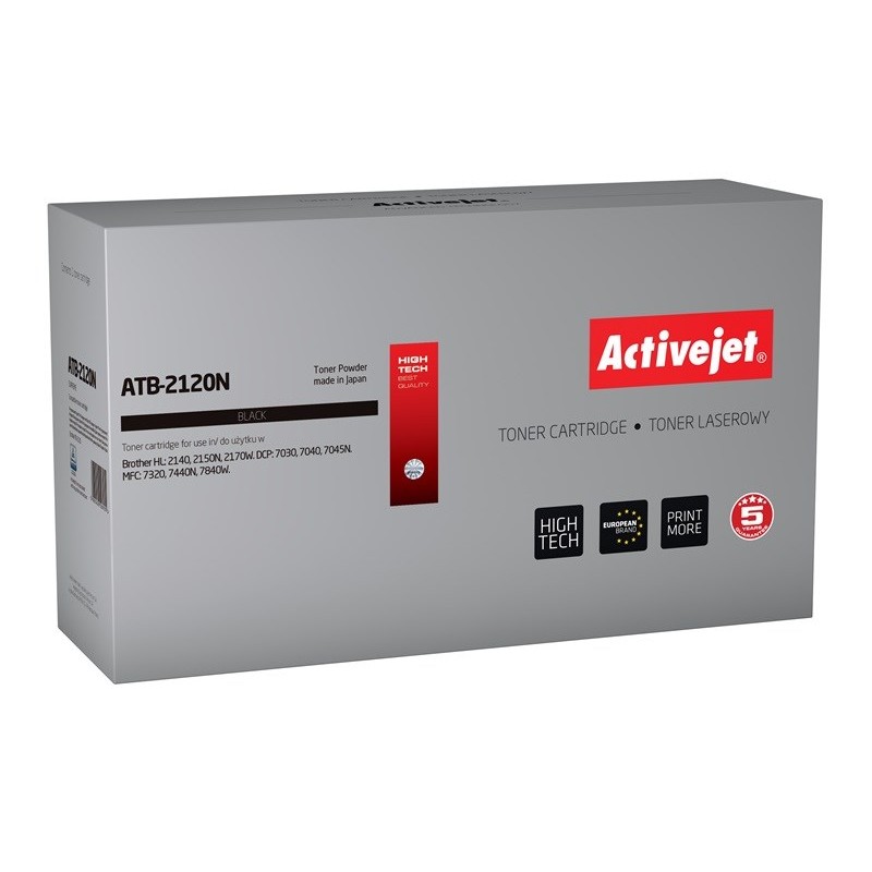 Activejet ATB-2120N Toner (replacement for Brother TN-2120; Supreme; 2600 pages; black)