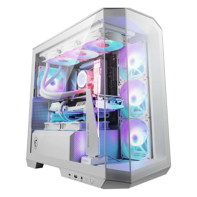 MSI MAG PANO M100R PZ Micro Tower White MSI MAG PANO M100R PZ Micro Tower White