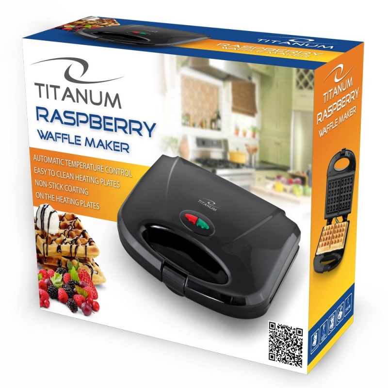 Esperanza TKT003 Waffle Iron 750W Black Esperanza TKT003 Waffle Iron 750W Black