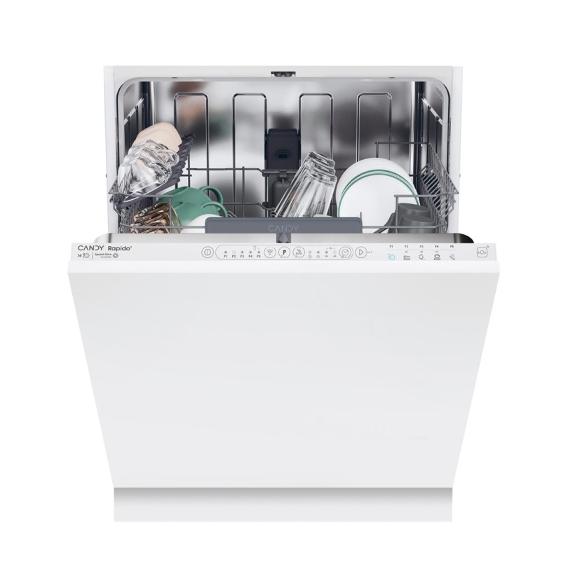 Candy RapidÓ CS 4E7L0W Fully built-in 14 place settings E Candy RapidÓ CS 4E7L0W Fully built-in 14 place settings E