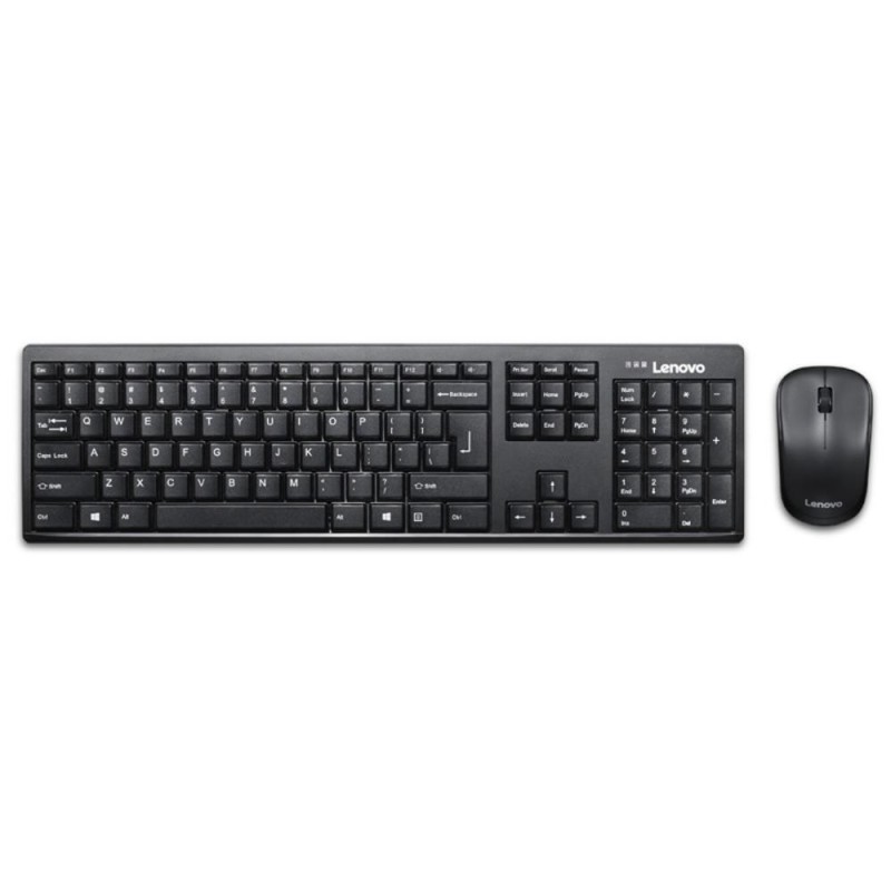 Lenovo GX30L66303 keyboard Mouse included Universal QWERTY US English Black