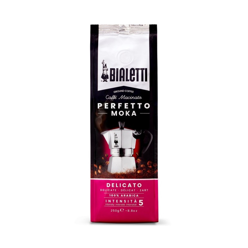 Ground Coffee Bialetti Perfetto Moka Delicato 250g Ground Coffee Bialetti Perfetto Moka Delicato 250g