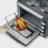 SEVERIN MINI OVEN WITH COOKING PLATES, 30 L TO2074 SEVERIN MINI OVEN WITH COOKING PLATES, 30 L TO2074