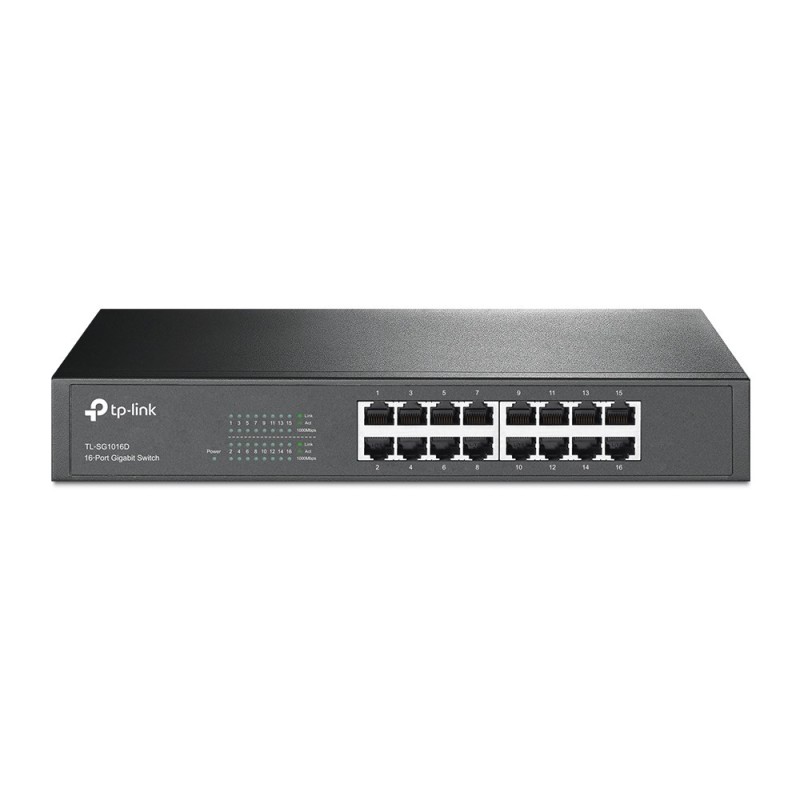 TP-Link 16-Port Gigabit Desktop/Rackmount Network Switch TP-Link 16-Port Gigabit Desktop/Rackmount Network Switch