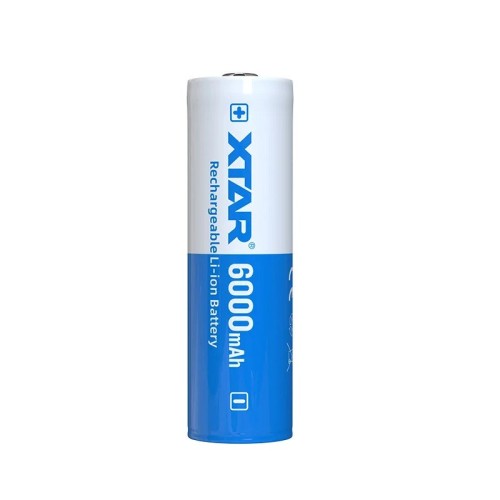 Battery XTAR 21700 3.6V Li-ion 6000 mAh with protection Battery XTAR 21700 3.6V Li-ion 6000 mAh with protection