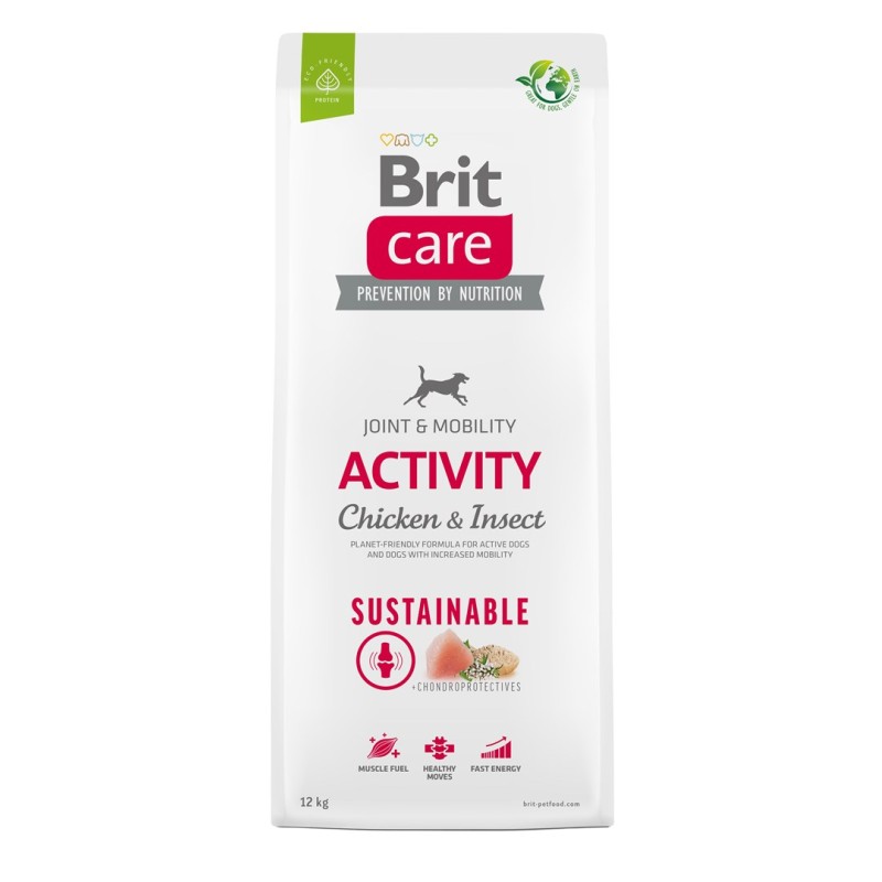 BRIT Care Dog Sustainable Activity Chicken & Insect - dry dog food - 12kg BRIT Care Dog Sustainable Activity Chicken & Insect - dry dog food - 12kg