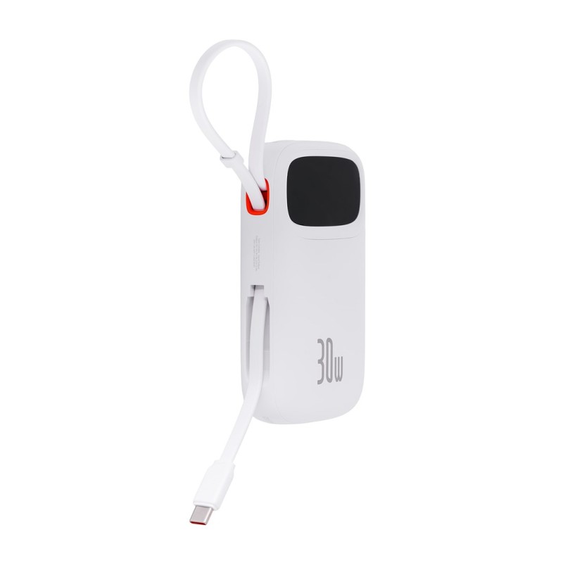 Baseus QPow2 Lithium Polymer (LiPo) 10000 mAh White Baseus QPow2 Lithium Polymer (LiPo) 10000 mAh White