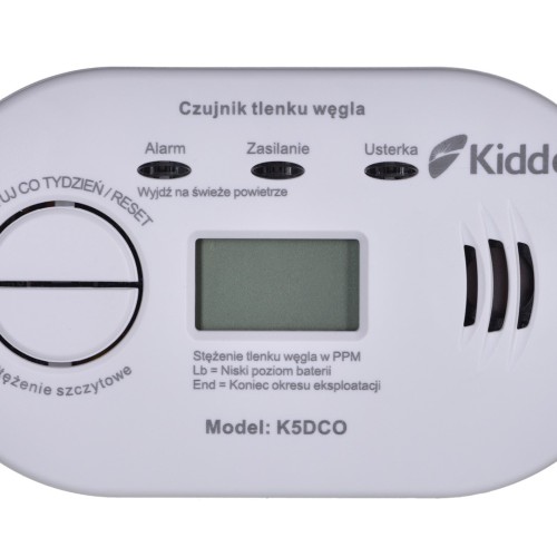 K5DCO KIDDE CARBON MONOXIDE AND CARBON MONOXIDE DETECTOR