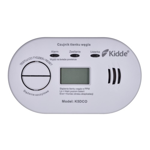 K5DCO KIDDE CARBON MONOXIDE AND CARBON MONOXIDE DETECTOR K5DCO KIDDE CARBON MONOXIDE AND CARBON MONOXIDE DETECTOR