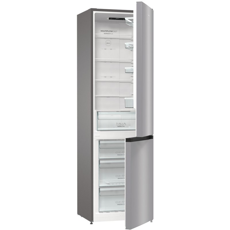 Gorenje NRK6202ES4 fridge-freezer Freestanding 331 L E Grey Gorenje NRK6202ES4 fridge-freezer Freestanding 331 L E Grey