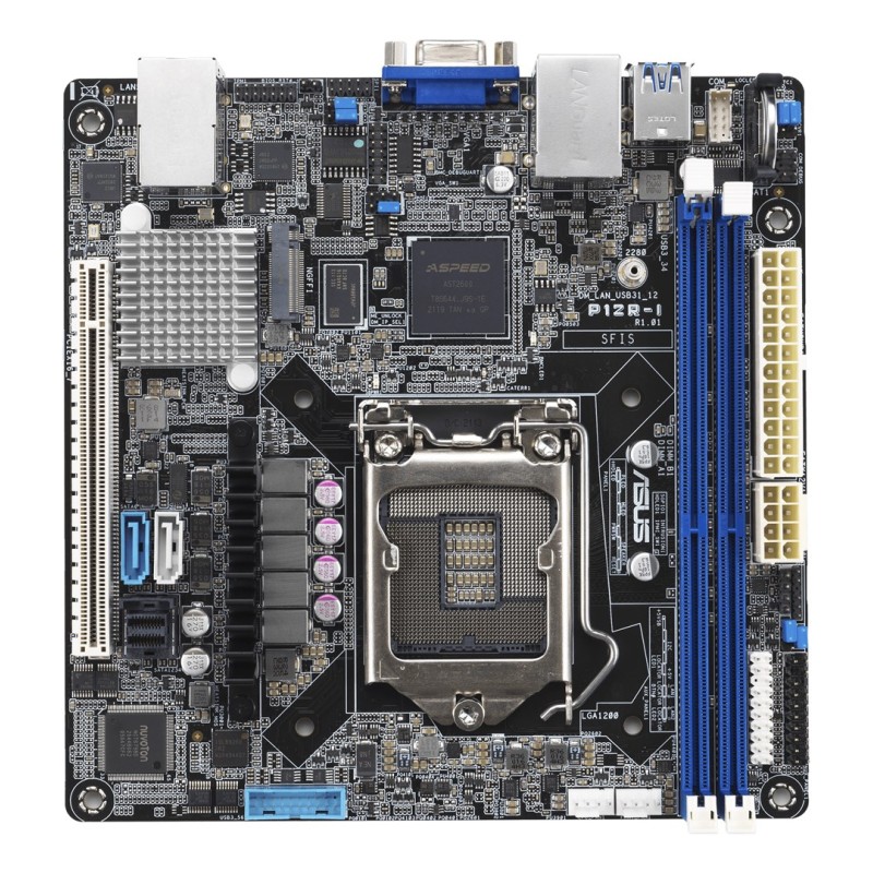 ASUS P12R-I ASMB10 Intel C252 LGA 1200 (Socket H5) ATX ASUS P12R-I ASMB10 Intel C252 LGA 1200 (Socket H5) ATX