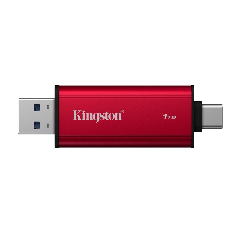 Kingston Technology 1TB Dual USB-A/C Portable SSD, Up to 1050MB/s USB 3.2 Gen 2