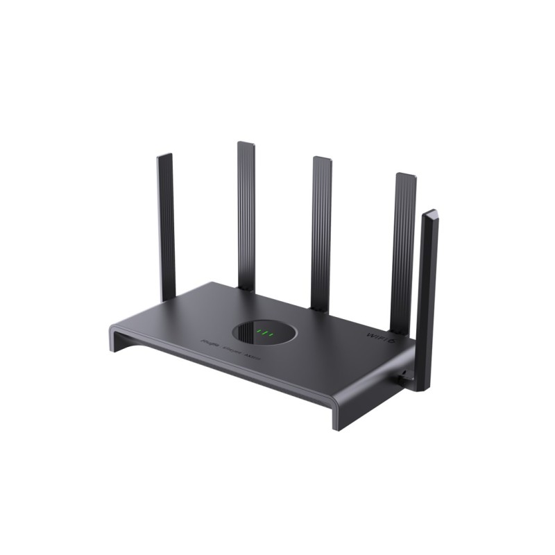Ruijie Networks RG-EW3000GX PRO wireless router Gigabit Ethernet Dual-band (2.4 GHz / 5 GHz) Black Ruijie Networks RG-EW3000GX PRO wireless router Gigabit Ethernet Dual-band (2.4 GHz / 5 GHz) Black