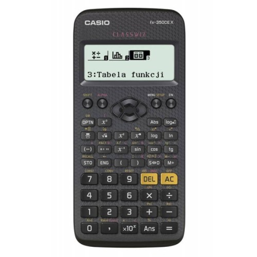 CASIO SCIENTIFIC CALCULATOR FX-350CEX, 379 FUNCTIONS, 77X166MM, BLACK CASIO SCIENTIFIC CALCULATOR FX-350CEX, 379 FUNCTIONS, 77X166MM, BLACK