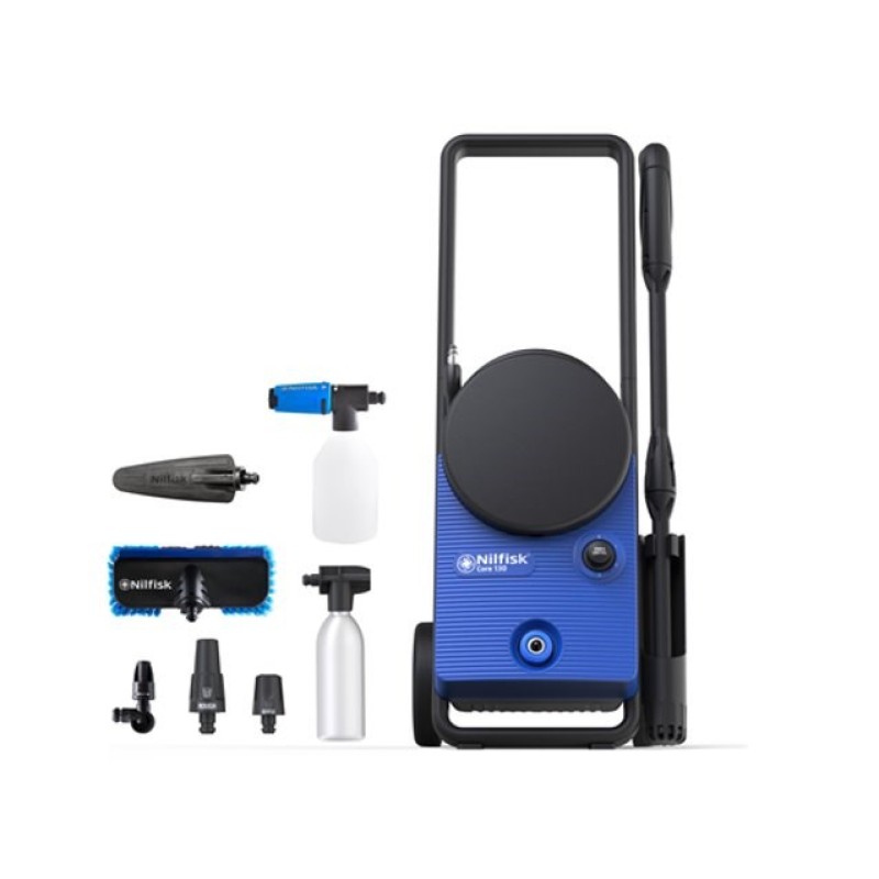 Nilfisk Core 130-6 PowerControl - CAR WASH EU pressure washer Upright Electric 462 l/h Black, Blue