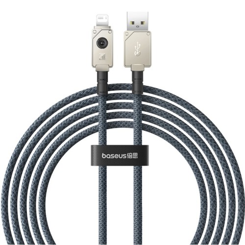 Baseus Unbreakable USB A to iP cable 2 m 5V-2.4A White Baseus Unbreakable USB A to iP cable 2 m 5V-2.4A White