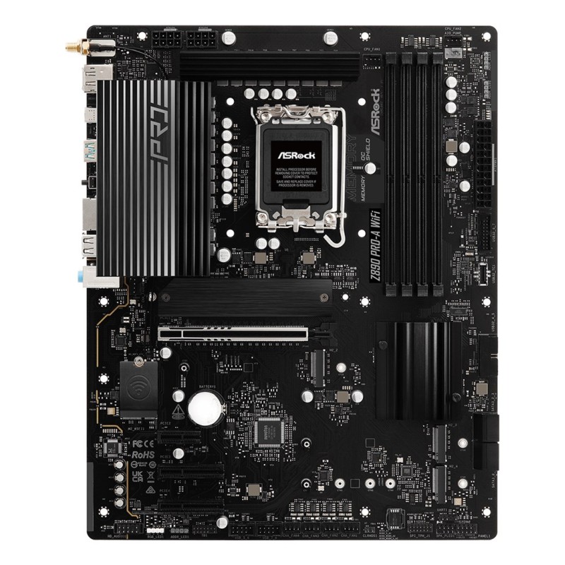 Asrock Z890 Pro-A WiFi Intel Z890 LGA 1851 (Socket V1) ATX Asrock Z890 Pro-A WiFi Intel Z890 LGA 1851 (Socket V1) ATX