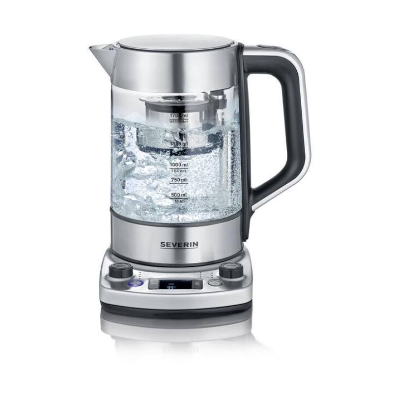 SEVERIN ELECTRIC KETTLE, GLASS, 1,7L, 3000W WK3422