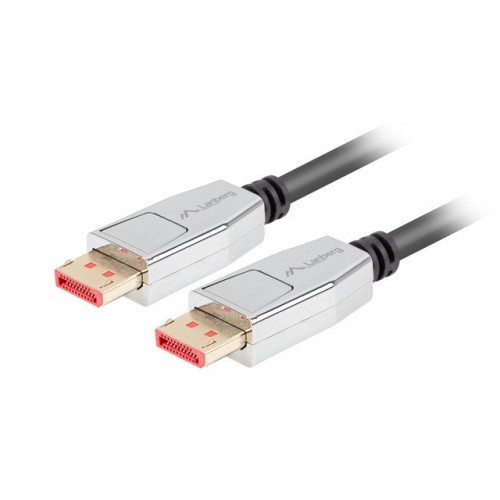 Lanberg CA-DPDP-20CU-0018-BK DisplayPort cable 20 PIN V1.4 1.8m 8K Lanberg CA-DPDP-20CU-0018-BK DisplayPort cable 20 PIN V1.4 1.8m 8K