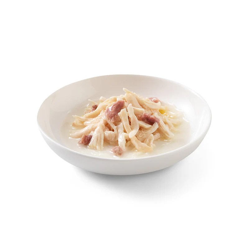 SCHESIR Chicken fillets with duck in broth - wet cat food - 6x50g SCHESIR Chicken fillets with duck in broth - wet cat food - 6x50g