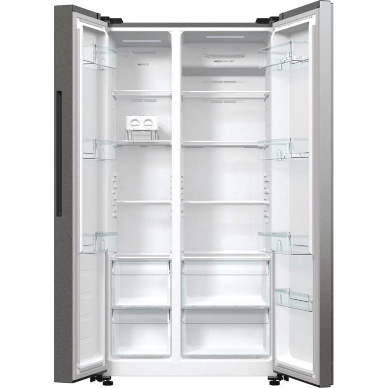 Gorenje NRR9185EAXL side-by-side refrigerator Freestanding 550 L E Silver Gorenje NRR9185EAXL side-by-side refrigerator Freestanding 550 L E Silver