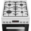 Beko FSE52323DWD cooker Freestanding cooker Electric Gas White