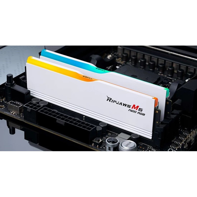 G.Skill Ripjaws M5 RGB F5-6000J3636F32GX2-RM5NRW memory module 64 GB 2 x 32 GB DDR5 G.Skill Ripjaws M5 RGB F5-6000J3636F32GX2-RM5NRW memory module 64 GB 2 x 32 GB DDR5