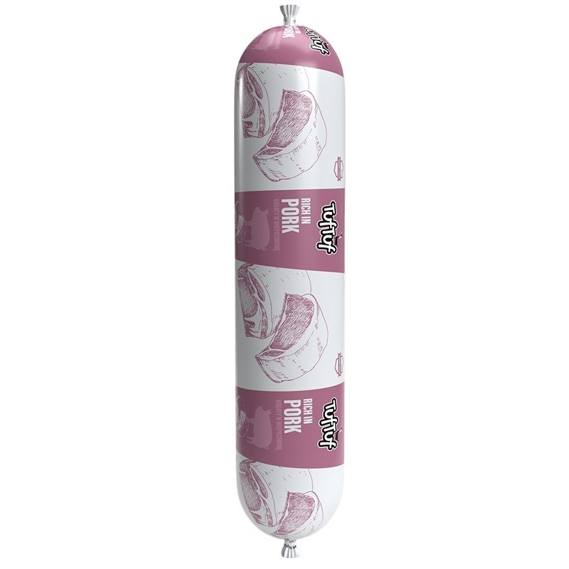 TUF TUF Pork bar - wet dog food - 900g