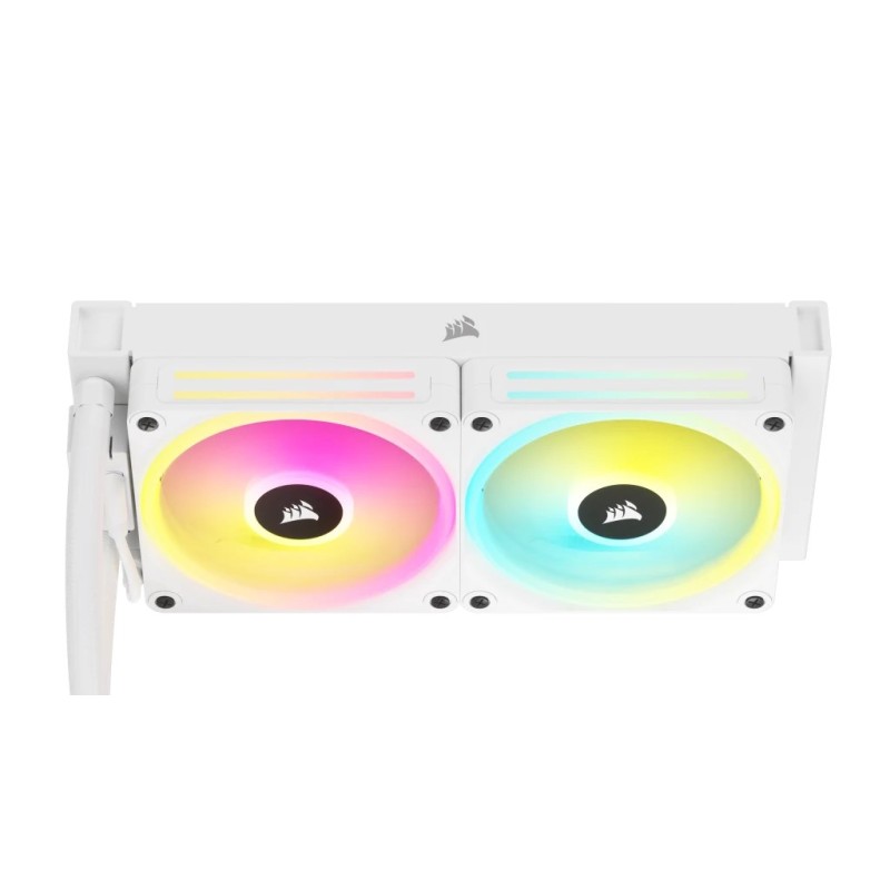 Corsair H100I Processor Hybrid cooler 12 cm White Corsair H100I Processor Hybrid cooler 12 cm White