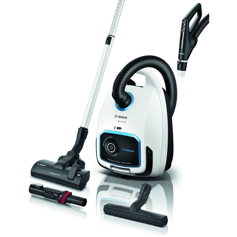 Bosch Serie 6 BGB6SIL1 vacuum 4 L Cylinder vacuum Dry 700 W Dust bag Bosch Serie 6 BGB6SIL1 vacuum 4 L Cylinder vacuum Dry 700 W Dust bag