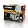 Mesko Home MS 4910 fryer Single 1.5 L Stand-alone 900 W Deep fryer Black, Satin steel Mesko Home MS 4910 fryer Single 1.5 L Stand-alone 900 W Deep fryer Black, Satin steel