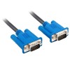 Lanberg CA-VGAC-10CU-0050-BK VGA cable 5 m VGA 15pin Black