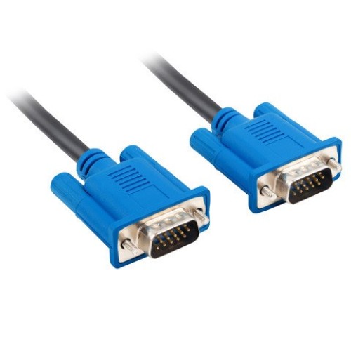 Lanberg CA-VGAC-10CU-0050-BK VGA cable 5 m VGA 15pin Black Lanberg CA-VGAC-10CU-0050-BK VGA cable 5 m VGA 15pin Black