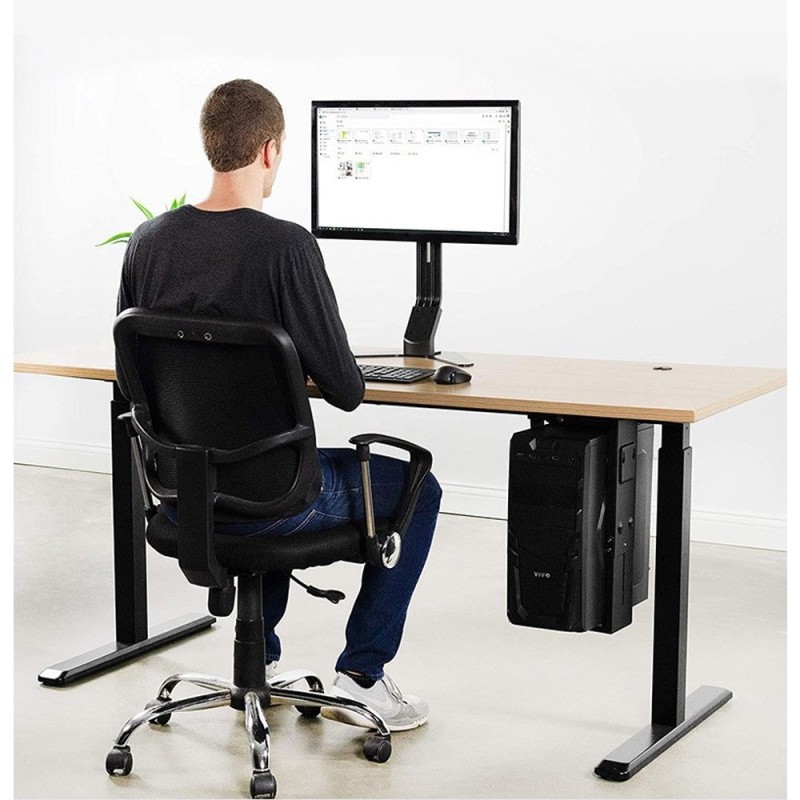 Techly ICA-CS 66 CPU holder Under desk CPU holder Black Techly ICA-CS 66 CPU holder Under desk CPU holder Black