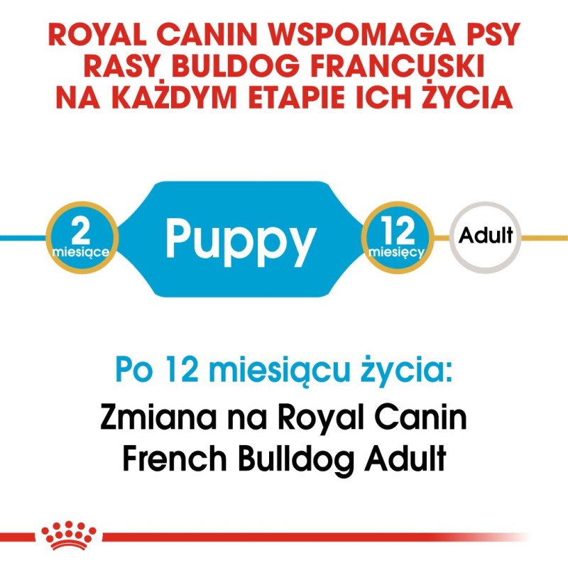 ROYAL CANIN French Bulldog Puppy - dry dog food - 3 kg ROYAL CANIN French Bulldog Puppy - dry dog food - 3 kg