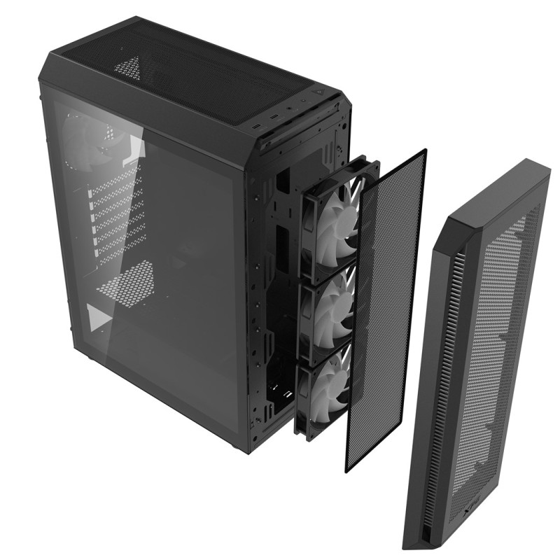 XPG VALOR AIR PLUS MID-TOWER-Case Black XPG VALOR AIR PLUS MID-TOWER-Case Black