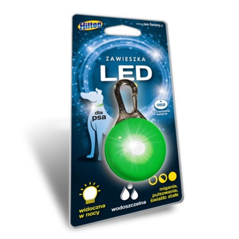 HILTON led dog tag - 5.3 x 3 cm HILTON led dog tag - 5.3 x 3 cm