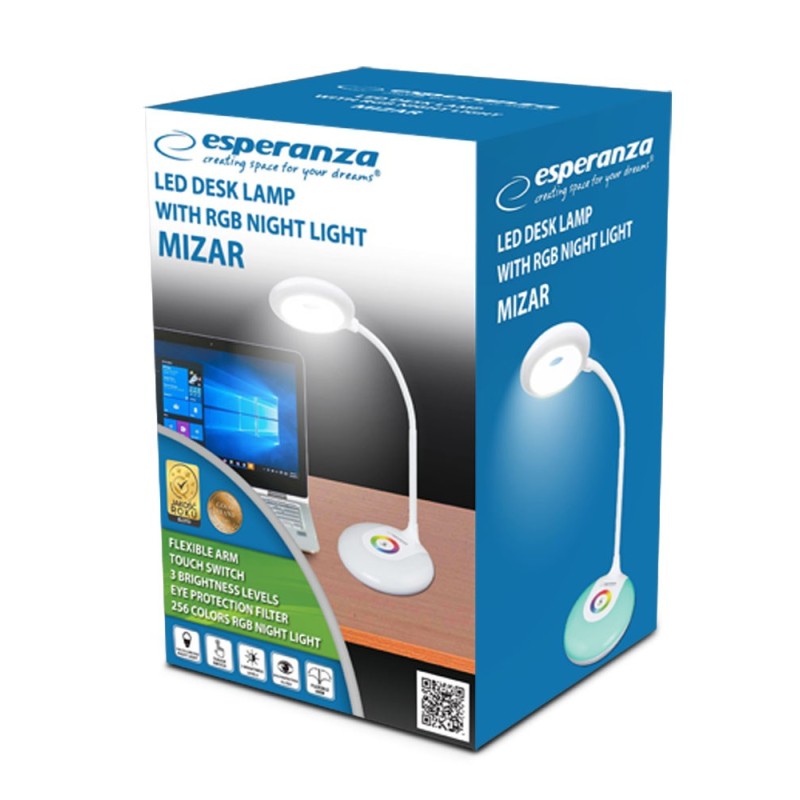 Esperanza ELD117 RGB desk lamp, 256 colors Esperanza ELD117 RGB desk lamp, 256 colors