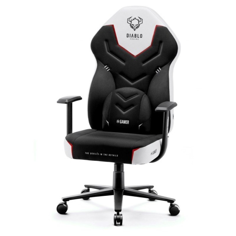 Diablo X-GAMER 2.0 Normal Gaming chair Black, White Diablo X-GAMER 2.0 Normal Gaming chair Black, White
