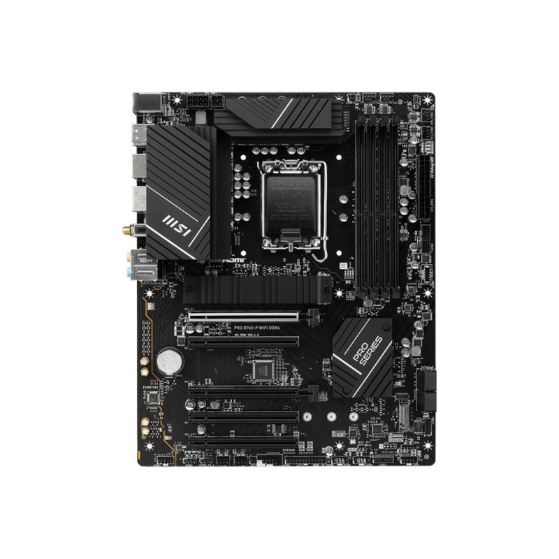 MSI PRO B760-P WIFI DDR4 motherboard LGA 1700 ATX MSI PRO B760-P WIFI DDR4 motherboard LGA 1700 ATX