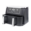 Ninja AF400EU fryer Double 9.5 L Stand-alone 2470 W Hot air fryer Black Ninja AF400EU fryer Double 9.5 L Stand-alone 2470 W Hot air fryer Black