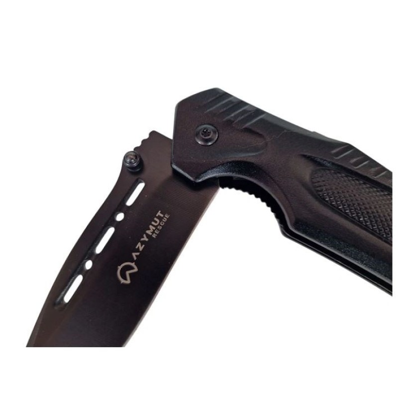 AZYMUT Rescue knife +belt cutter +glass breaker +case AZYMUT Rescue knife +belt cutter +glass breaker +case