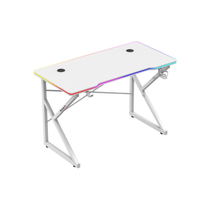Huzaro Hero 1.7 RGB White - gaming table Huzaro Hero 1.7 RGB White - gaming table